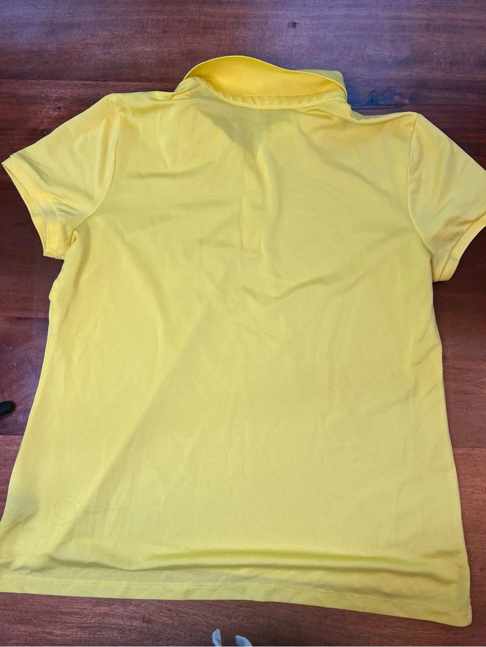 Ralph Lauren Polo Women's XL Yellow Short Sleeve Collared Shirt